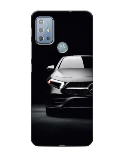 Чехол для Motorola MOTO G10 с картинкой «Свет фар Mercedes»