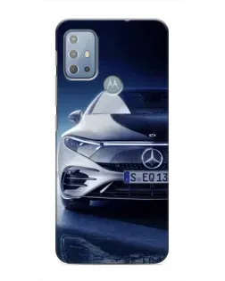 Чехол для Motorola MOTO G10 с картинкой «Mercedes EQ — будущее»