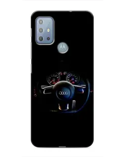 Чехол для Motorola MOTO G10 с картинкой «Салон Audi — руль» Чехол для Motorola MOTO G10 с картинкой «Салон Audi — руль»