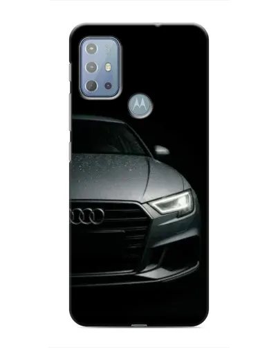 Чехол для Motorola MOTO G10 с картинкой «Audi — детализация кузова»