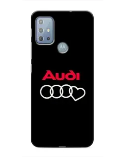 Чехол для Motorola MOTO G10 с картинкой «Логотип Audi Heart» Чехол для Motorola MOTO G10 с картинкой «Логотип Audi Heart»