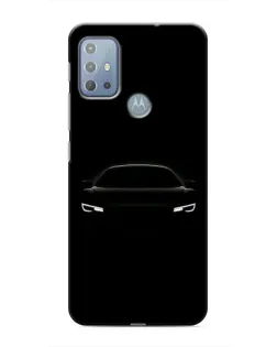Чехол для Motorola MOTO G10 с картинкой «Взгляд Audi в темноте»