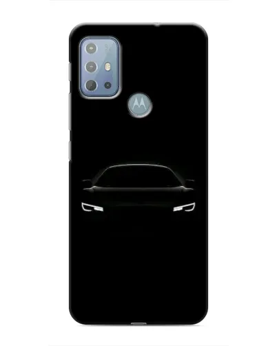 Чехол для Motorola MOTO G10 с картинкой «Взгляд Audi в темноте»