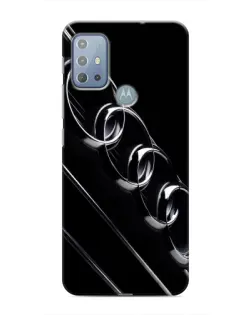 Чехол для Motorola MOTO G10 с картинкой «Audi — абстрактные кольца»