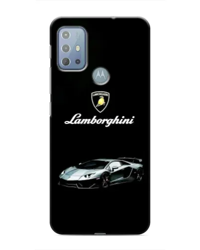 Чехол для Motorola MOTO G10 с картинкой «Логотип Lamborghini классика»