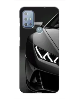 Чехол для Motorola MOTO G10 с картинкой «Lamborghini фары детализация»