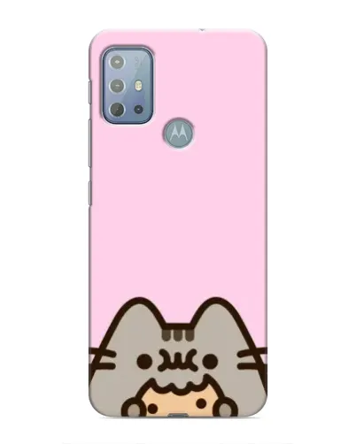 Чехол для Motorola MOTO G10 с картинкой «Pusheen и печенье» Чехол для Motorola MOTO G10 с картинкой «Pusheen и печенье»
