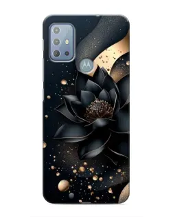 Чохол для Motorola MOTO G10 з картинкою «Чорний лотос»