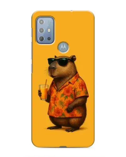 Чехол для Motorola MOTO G10 с картинкой «Капибара на отдыхе» Чехол для Motorola MOTO G10 с картинкой «Капибара на отдыхе»