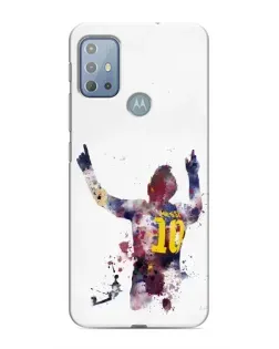 Чехол для Motorola MOTO G10 с картинкой «Messi Barca» Чехол для Motorola MOTO G10 с картинкой «Messi Barca»