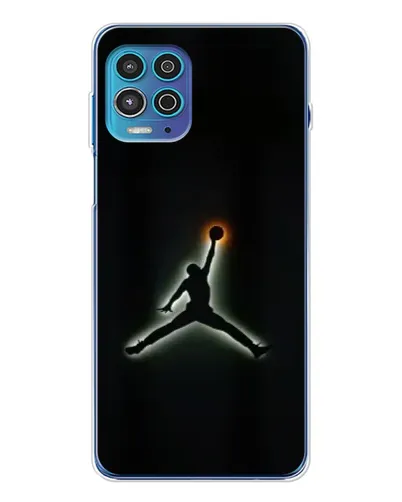 Чехол для Motorola MOTO G100 Pro с картинкой «Jordan Gradient Logo»