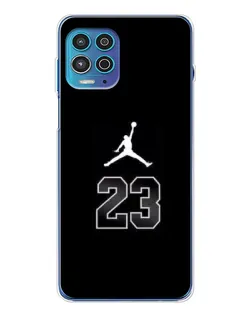 Чехол для Motorola MOTO G100 Pro с картинкой «Jordan Flight 23»