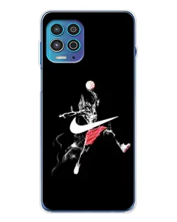 Чехол для Motorola MOTO G100 Pro с картинкой «Jordan Jumpman»