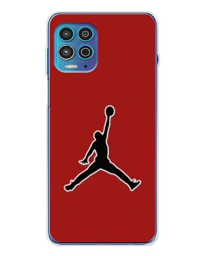 Чехол для Motorola MOTO G100 Pro с картинкой «Jordan Red Back»