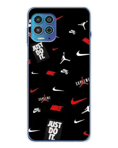 Чехол для Motorola MOTO G100 Pro с картинкой «Nike Mix Pattern»