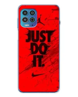 Чехол для Motorola MOTO G100 Pro с картинкой «Nike Just Do It»