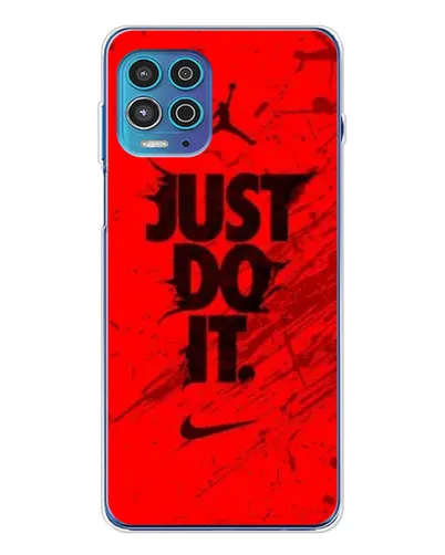 Чехол для Motorola MOTO G100 Pro с картинкой «Nike Just Do It»
