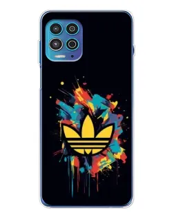Чехол для Motorola MOTO G100 Pro с картинкой «Adidas Splash»