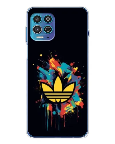 Чехол для Motorola MOTO G100 Pro с картинкой «Adidas Splash»