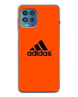 Чехол для Motorola MOTO G100 Pro с картинкой «Adidas Ukraine»