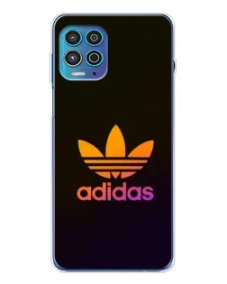 Чехол для Motorola MOTO G100 Pro с картинкой «Градиент Adidas»