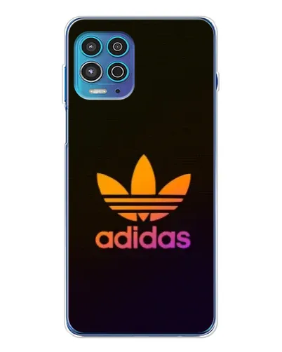 Чехол для Motorola MOTO G100 Pro с картинкой «Градиент Adidas»