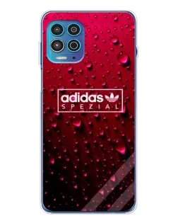 Чехол для Motorola MOTO G100 Pro с картинкой «Adidas Gold Marble»