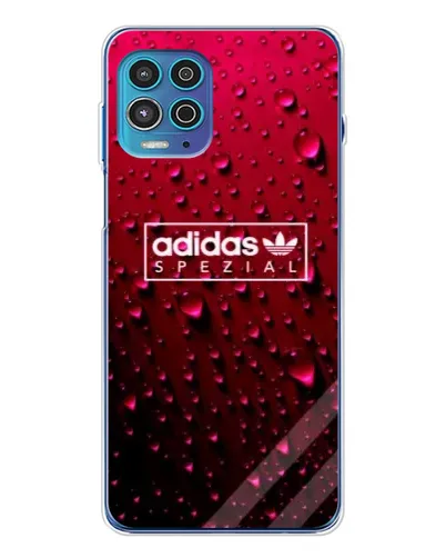 Чехол для Motorola MOTO G100 Pro с картинкой «Adidas Gold Marble»