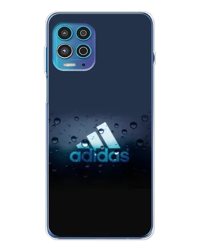 Чехол для Motorola MOTO G100 Pro с картинкой «Adidas Water Drops»