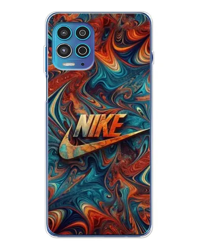 Чехол для Motorola MOTO G100 Pro с картинкой «Nike в абстракции»