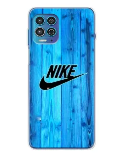 Чехол для Motorola MOTO G100 Pro с картинкой «Голубое дерево Nike»