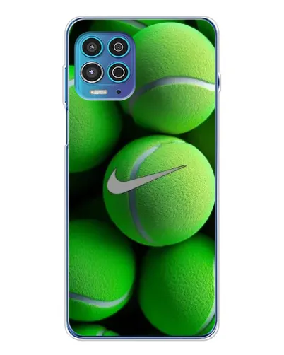 Чехол для Motorola MOTO G100 Pro с картинкой «Теннисные мячи Найк»