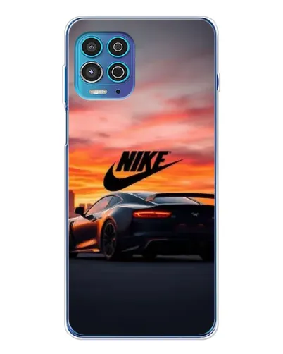 Чехол для Motorola MOTO G100 Pro с картинкой «Nike и суперкар»