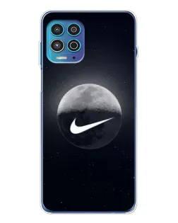 Чохол для Motorola MOTO G100 Pro з картинкою «Nike у стилі графіті»