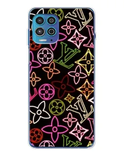 Чехол для Motorola MOTO G100 Pro с картинкой «Неоновый микс Nike»