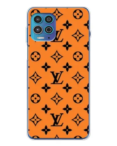 Чехол для Motorola MOTO G100 Pro с картинкой «Оранжевый стиль LV» Чехол для Motorola MOTO G100 Pro с картинкой «Оранжевый стиль LV»