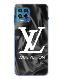 Чехол для Motorola MOTO G100 Pro с картинкой «Шелковый Louis Vuitton»