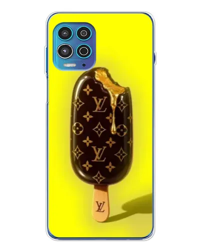 Чехол для Motorola MOTO G100 Pro с картинкой «Мороженое от LV» Чехол для Motorola MOTO G100 Pro с картинкой «Мороженое от LV»