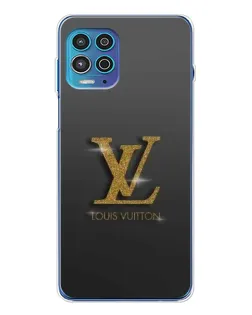 Чехол для Motorola MOTO G100 Pro с картинкой «Градиент Louis Vuitton»