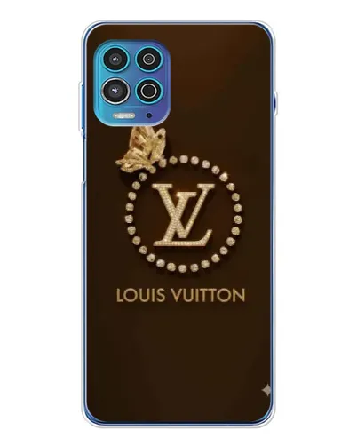 Чехол для Motorola MOTO G100 Pro с картинкой «LV — золотая печать» Чехол для Motorola MOTO G100 Pro с картинкой «LV — золотая печать»