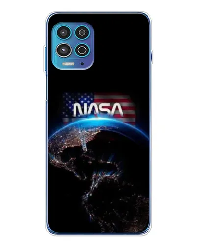 Чехол для Motorola MOTO G100 Pro с картинкой «Земля из космоса NASA»