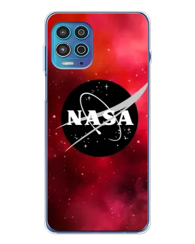 Чехол для Motorola MOTO G100 Pro с картинкой «NASA — красная туманность»