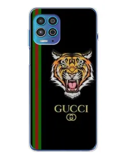 Чехол для Motorola MOTO G100 Pro с картинкой «Тигр Gucci»