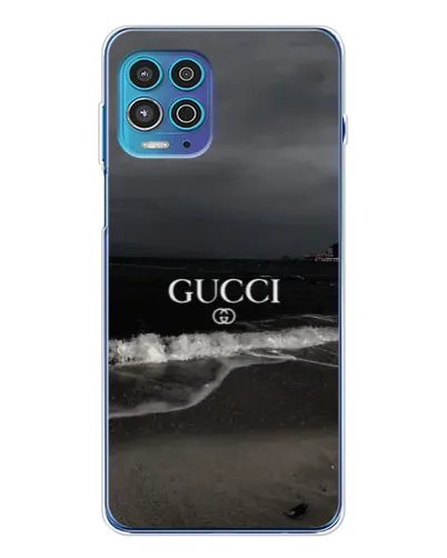 Чехол для Motorola MOTO G100 Pro с картинкой «Gucci — морской прибой»