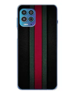 Чехол для Motorola MOTO G100 Pro с картинкой «Gucci — неоновая линия»