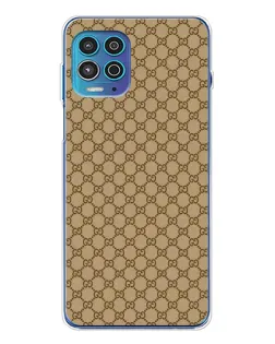 Чохол для Motorola MOTO G100 Pro з картинкою «Gucci — класичний беж»