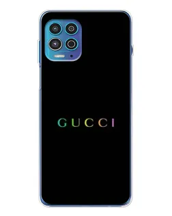 Чохол для Motorola MOTO G100 Pro з картинкою «Gucci — неоновий мінімалізм»