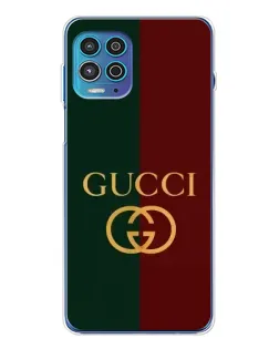 Чохол для Motorola MOTO G100 Pro з картинкою «Gucci — темно-зелений градієнт»
