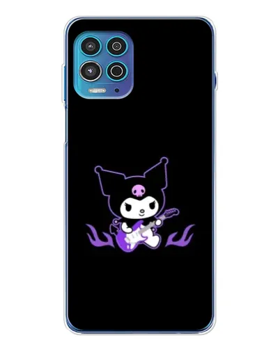 Чехол для Motorola MOTO G100 Pro с картинкой «Электрическая Kuromi»