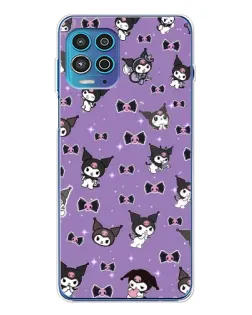 Чехол для Motorola MOTO G100 Pro с картинкой «Kuromi — паттерн» Чехол для Motorola MOTO G100 Pro с картинкой «Kuromi — паттерн»